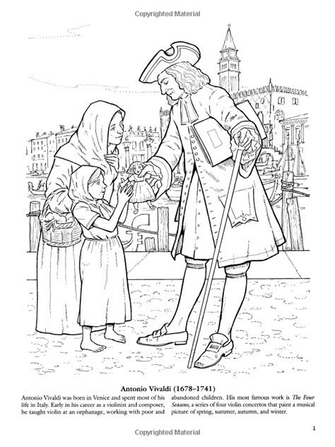 bach coloring pages coloring pages