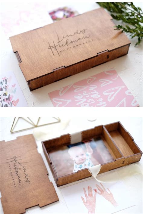 box   wooden photo box wedding photo box photo box storage