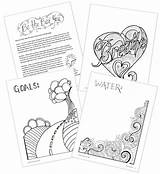 Coloring Adult Pages Journal sketch template