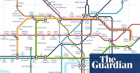 london underground 14 alternative tube maps news the guardian