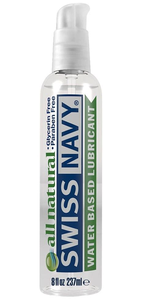 swiss navy premium all natural water based personal sex lube lubricant