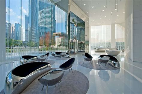 soho jiarui lobby  entrance lobby  glamorous contemporary  minimalist design