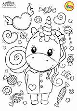 Coloring Pages Unicorn Kids раскраски Bojanke Sweets Cute Animal Cuties Lot Print Choose Color Board Disney Sheets Printables Preschool sketch template