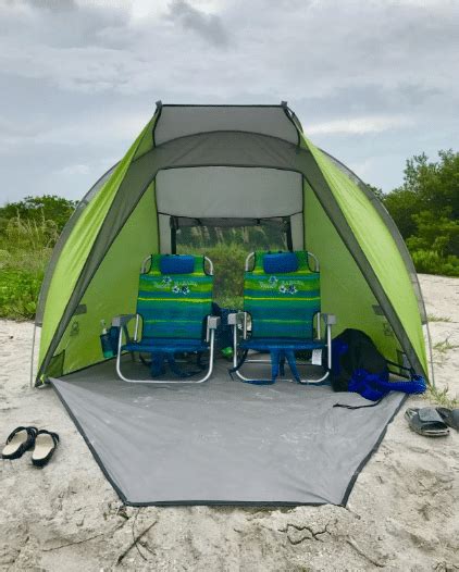 coleman beach shade tent big drop kasey trenum