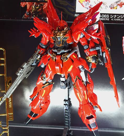燦然と輝く真っ赤な「rg シナンジュ」の美しさ：東京おもちゃショー2016 Itmedia News