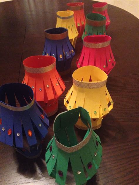 paper lanterns  diwai fun craft project  kids diy