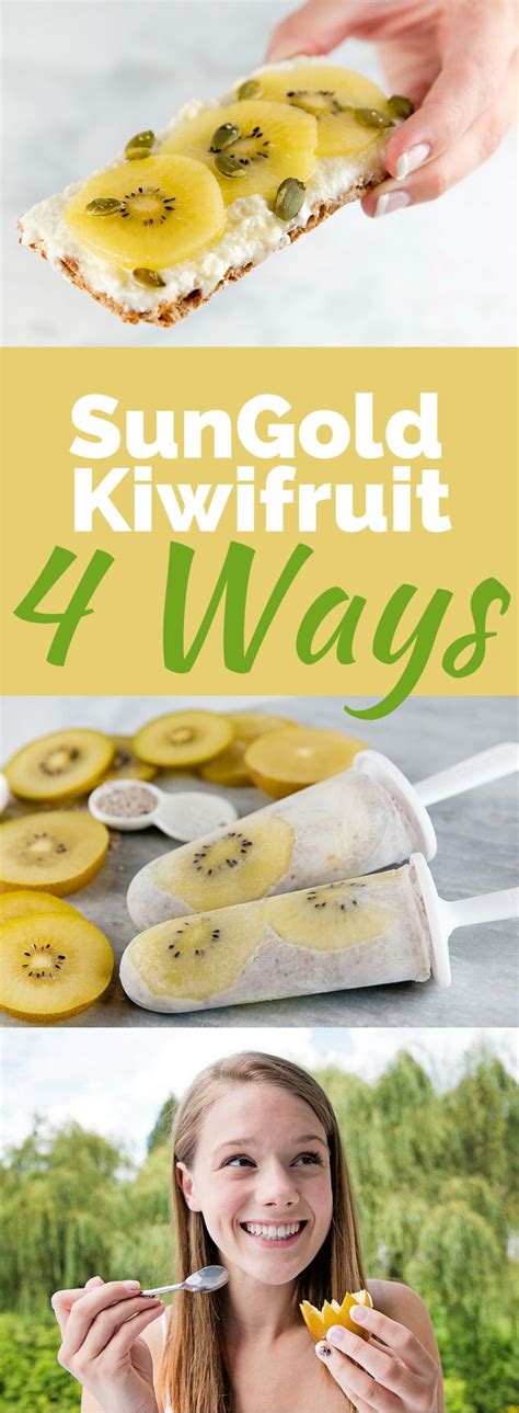 4 Different Ways That You Can Enjoy Zesprikiwifruit Sungold Kiwifruit