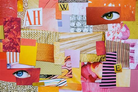 ideas de collage  inspiraran tus propias creaciones de papel