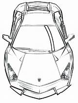 Pages Coloring Lamborghini Reventon Getdrawings sketch template