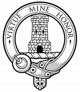 Maclean Badge Duart Mackenzie Clans Clipground Heraldry sketch template
