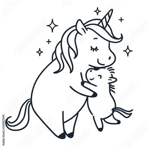 coloring pages mommy unicorn unicorn halloween digital stamps cute