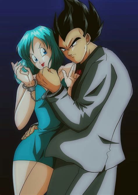 Pin By Aliniss On •dragon Ball Z•super•and Gt• Vegeta And Bulma Anime