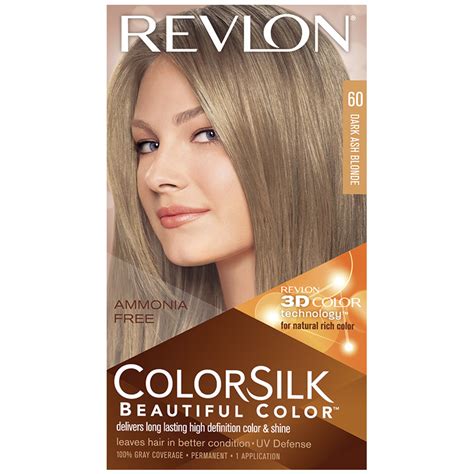 Revlon Colorsilk 60 Dark Ash Blonde My Chemist