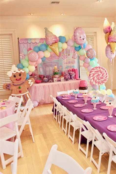 whimsical candyland birthday party pretty  party