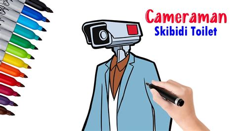 How To Draw A Titan Camera Man Skibidi Toilet Easy Step By Step Drawing