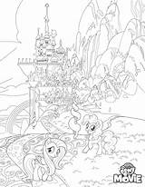 Pony Little Coloring Movie Pages Ponies Youloveit sketch template