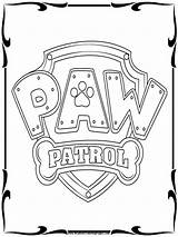 Paw Patrol Coloring Pages Badges Logo Printable Badge Disney Printables Clipart Template Chase Pups Sheet Pdf Color Getcolorings Getdrawings Princess sketch template