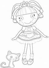 Coloring Pages Lalaloopsy Girls Giving sketch template
