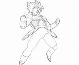 Bardock Coloring Pages Dragon Ball Drawing Printable Smirk Another Getcolorings Super Color Getdrawings Paintingvalley sketch template