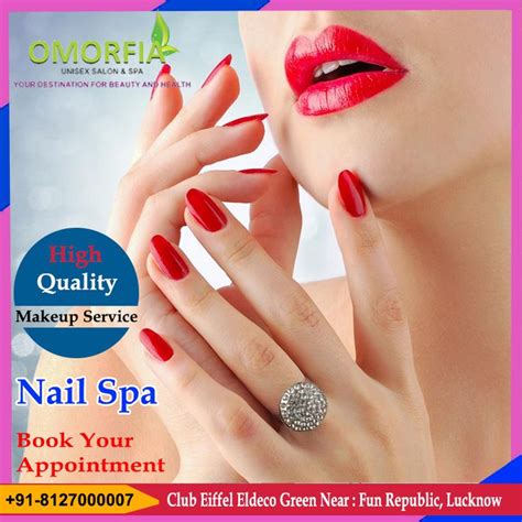 omorfia salon  spa providing  beauty treatments nailspa