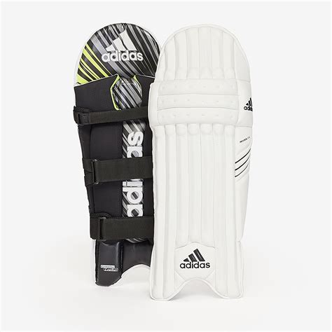 adidas incurza  rh batting pads whiteacid yellow batting equipment