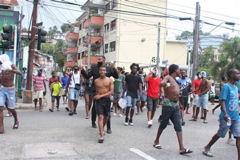 gangs call truce   protests  turfs trinidad guardian