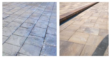 pavers  stamped concrete   clear winner rock  roll