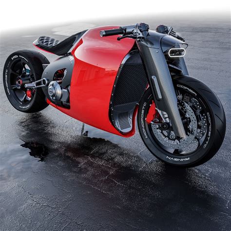 future concept motorcycle ducati  rossa