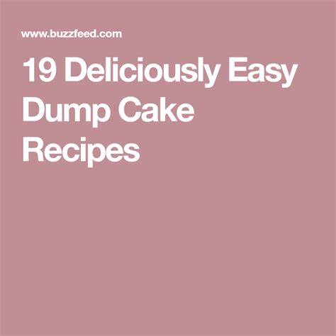 deliciously easy dump cake recipes easy dump cake recipe dump
