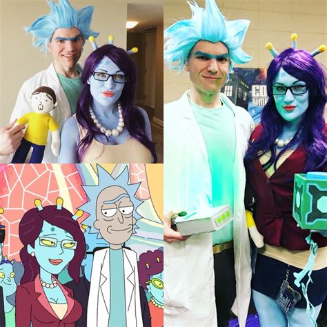 Rick And Unity From Rick And Morty Couplescosplay