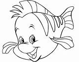 Coloring Nemo Pages Printable Fish Para Colorir Little Coloringme Colouring Kids Flounder Sheets Mermaid Dory sketch template