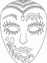 Coloring Mardi Gras Mask Pages Printable Kids Masks African Carnaval Sheets Face Carnival Coloriage Masques Adult Print Drama Para Imprimer sketch template