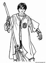 Coloring Harry Potters Pages Printable Color sketch template