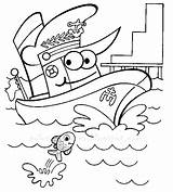 Coloring Pages Boats Ships Boat Transportation Printable Momjunction Preschool Vehicles Little Worksheets sketch template