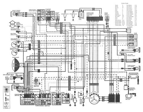 honda motorcycle wiring diagram pictures wiring collection