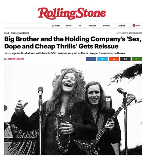 big brother and the holding company s ‘sex dope and cheap