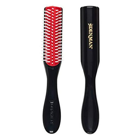 denman classic styling brush  row  hair brush  separating shaping defining curls