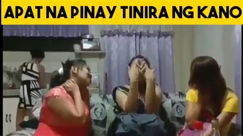 Apat Na Pinay Tinira Ng Kano Viral Video Four Brown Besties Youtube