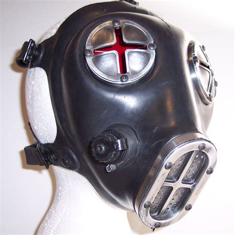 apocalypse fetish gas mask type 2 c w smoke and red