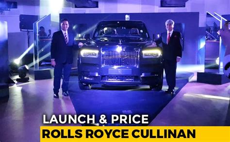 rolls royce cullinan launched  india price  specs