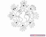 Coloring Pages Hands Whole Got His Hes Bible Children sketch template
