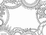 Coloring Name Pages Doodle Templates Flowers Flower Alley Doodles Printable Names Drawn Hand Adult Color Colouring Template Book Borders Books sketch template