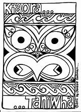 Maori Samoan Pages Taniwha Designs Ece Resources Patterns Coloring Colouring Activities Resource Teachers Drawing Primary Nz Kits Zealand Kit Colour sketch template