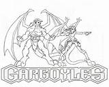 Gargoyles Goliath Gargoyle Character Goodies Cartoongoodies Gothic sketch template