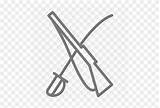 Colorguard Guard Color Clipart Rifle Marching Saber Band Icon sketch template
