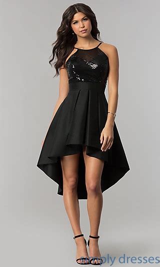 plain black cocktail dress