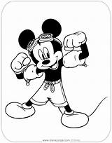 Mickey Mouse Coloring Pages Summer Disneyclips Swim Floaties Wearing sketch template