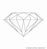 Diamant sketch template
