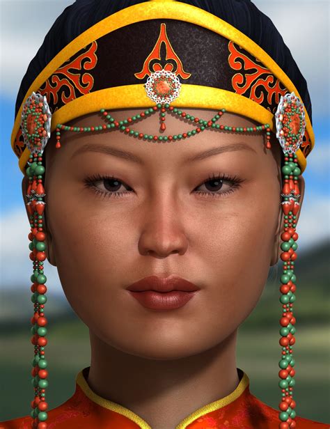 Mongolian Beauty Hd Faces And Morphs Daz 3d