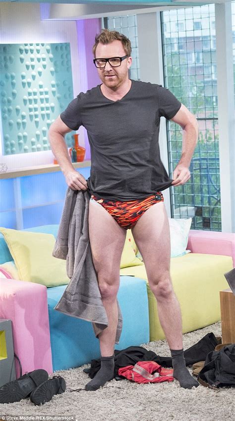 sunday brunch s tim lovejoy and simon rim strip to their undies with comedian jason byrne